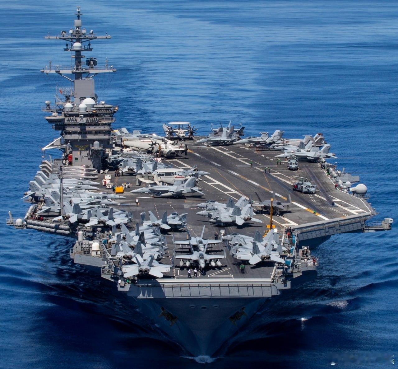 尼米兹号（CVN-68）航空母舰打击群已正式抵达美国中央司令部（CENTCOM）