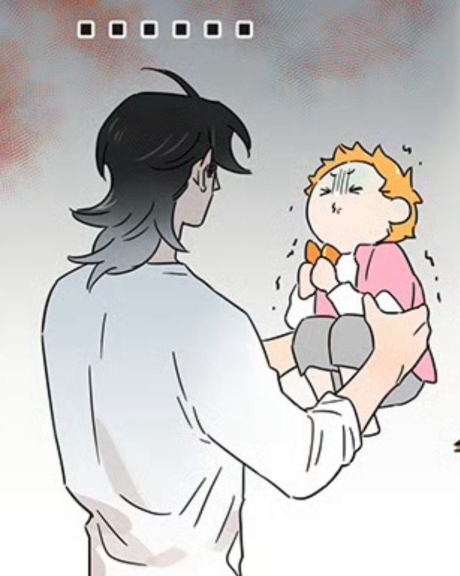 捡了东西的狼土豆长的太快了，好可爱二次元漫画  作者：麻尾 