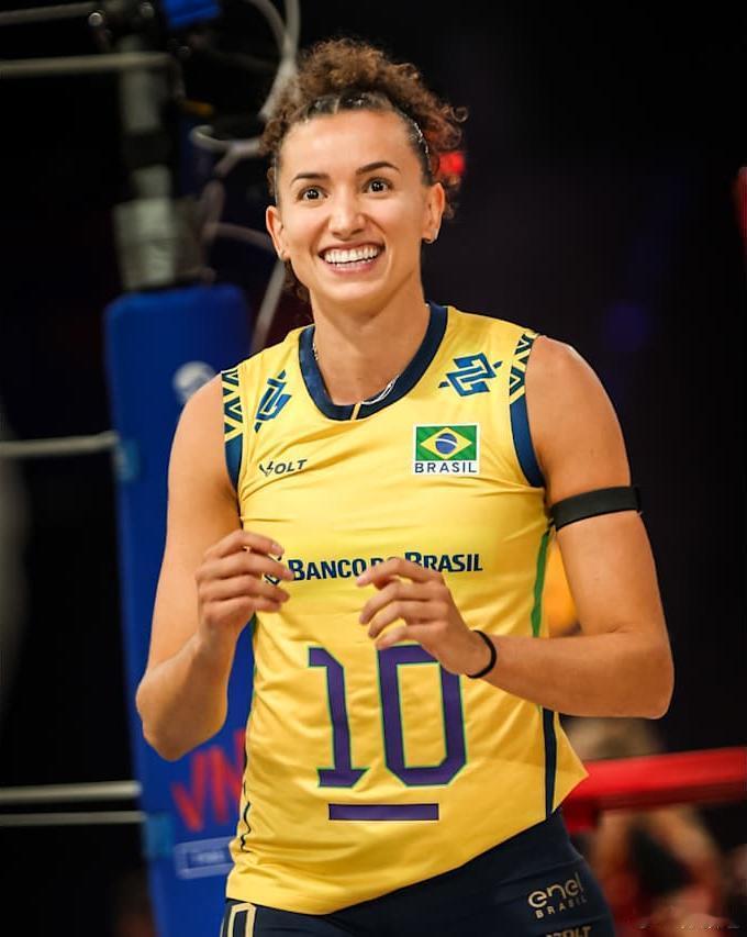 2025世界女排联赛1/4决赛：巴西队3-0（25-19/26-24/25-14