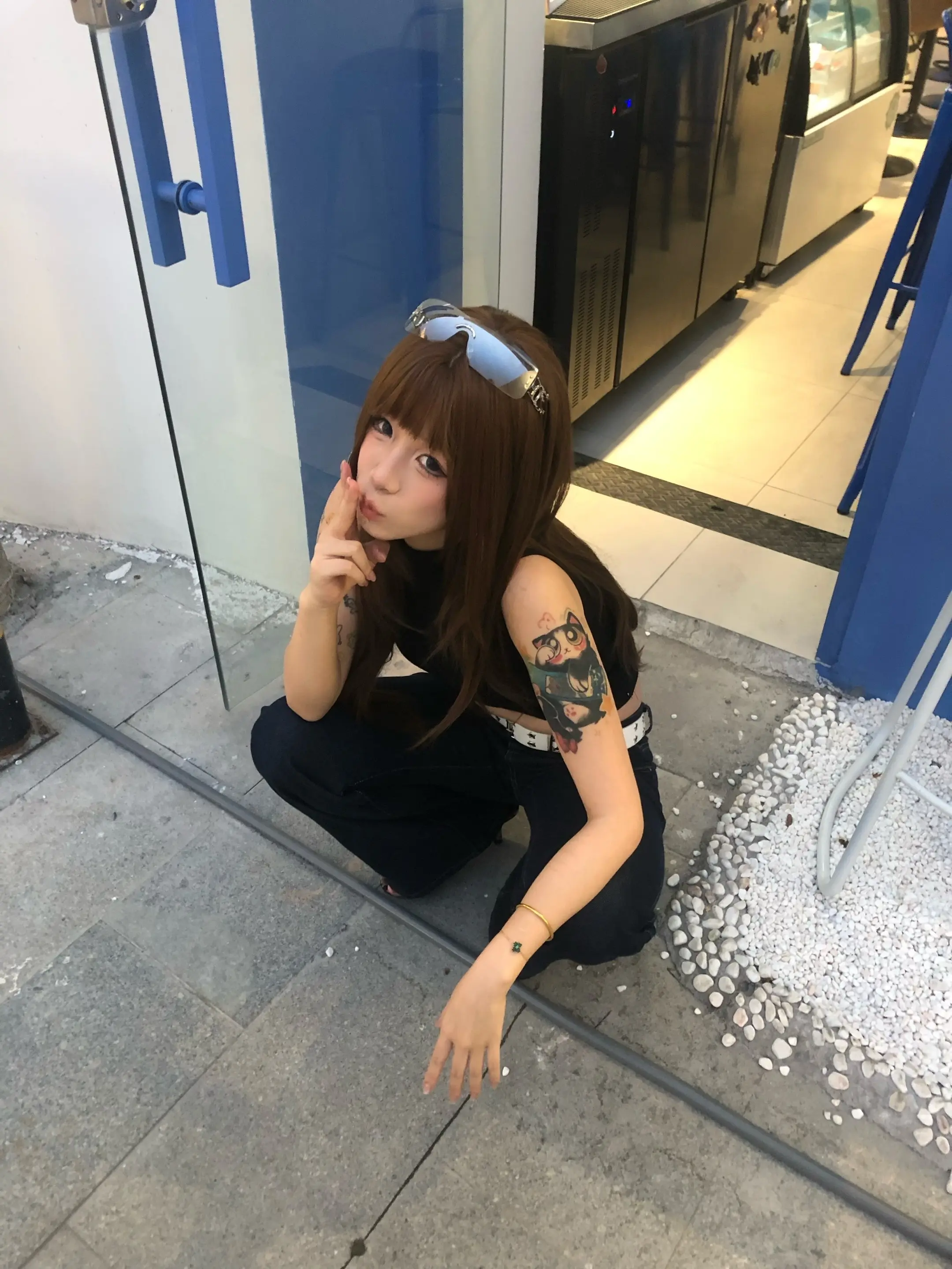 最后一张包反差