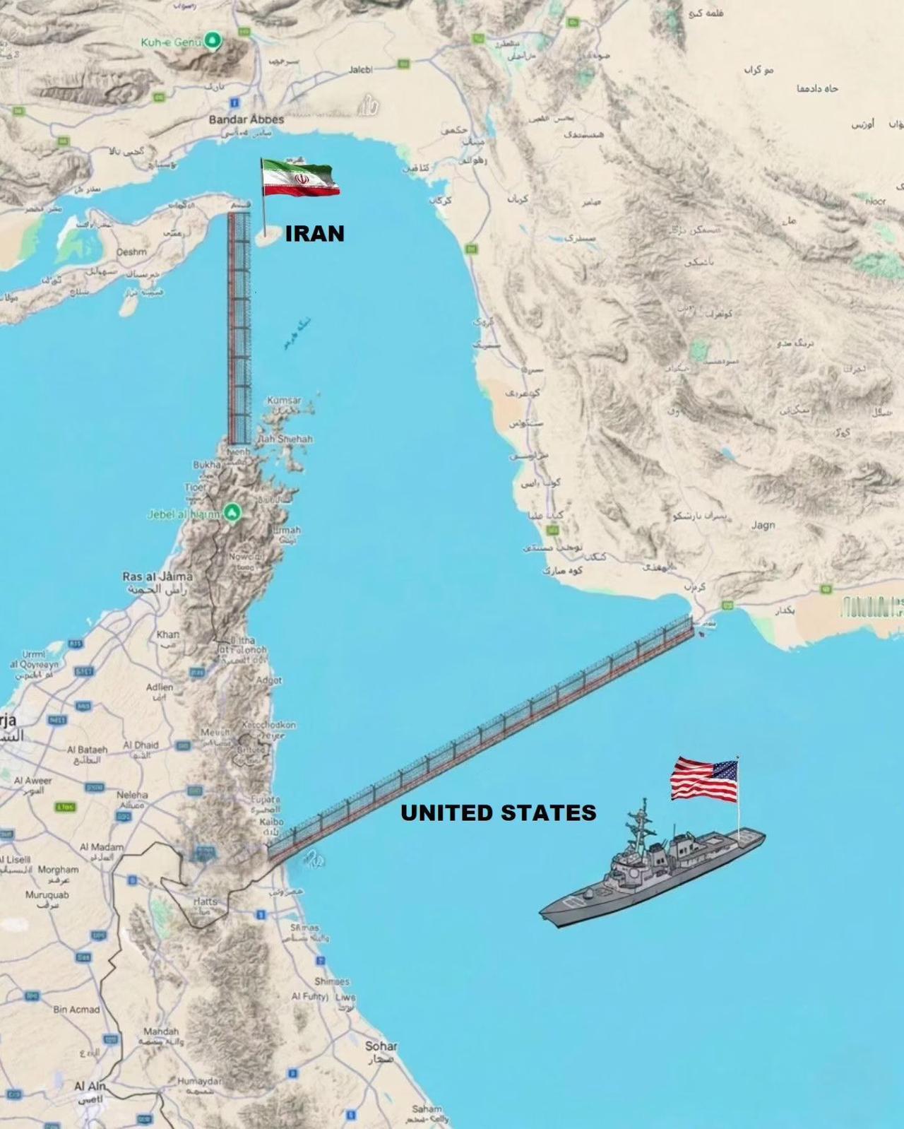 🔥🇺🇸🚫🇮🇷
突发:
林肯号航空母舰正在重新进入阿曼湾，
距离伊朗恰