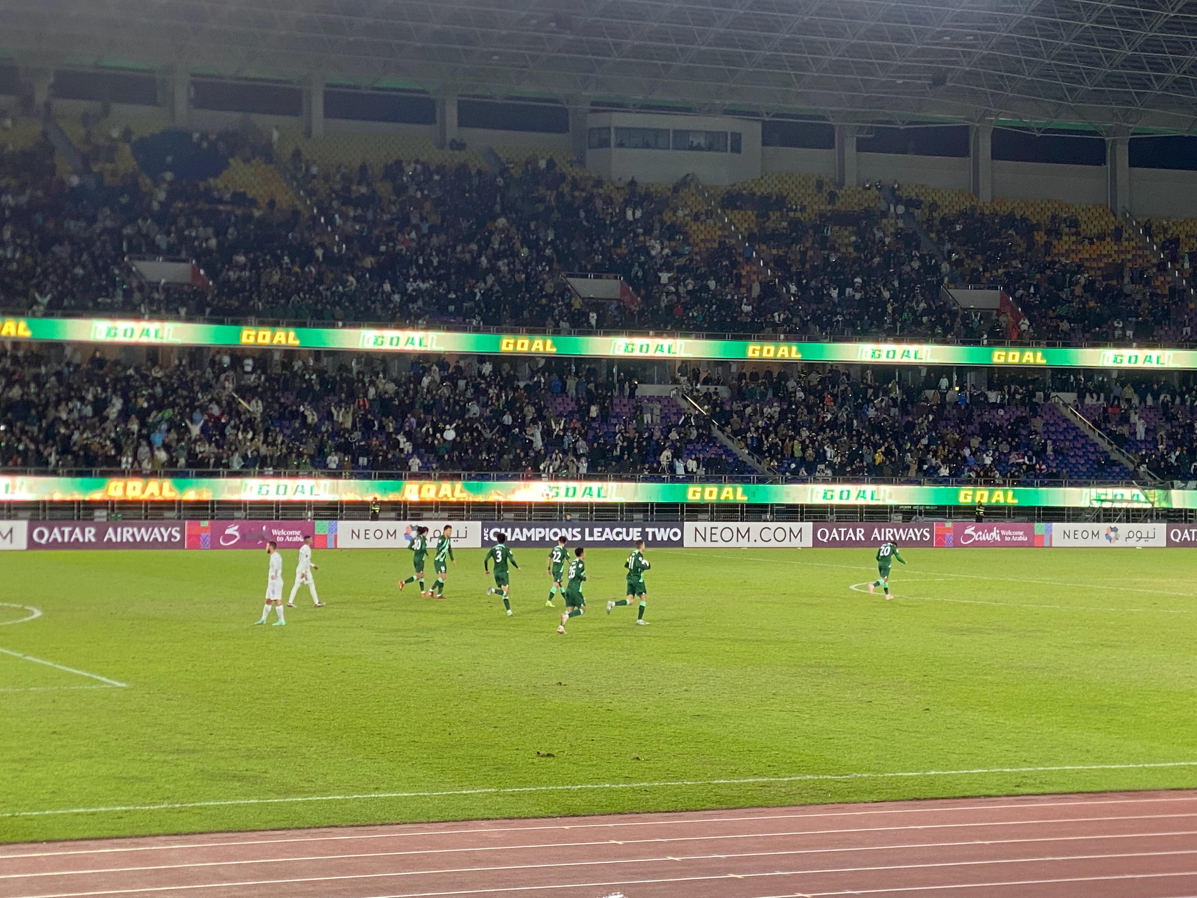 浙江队4分钟2球扳平比分 目前2-2狮城水手 