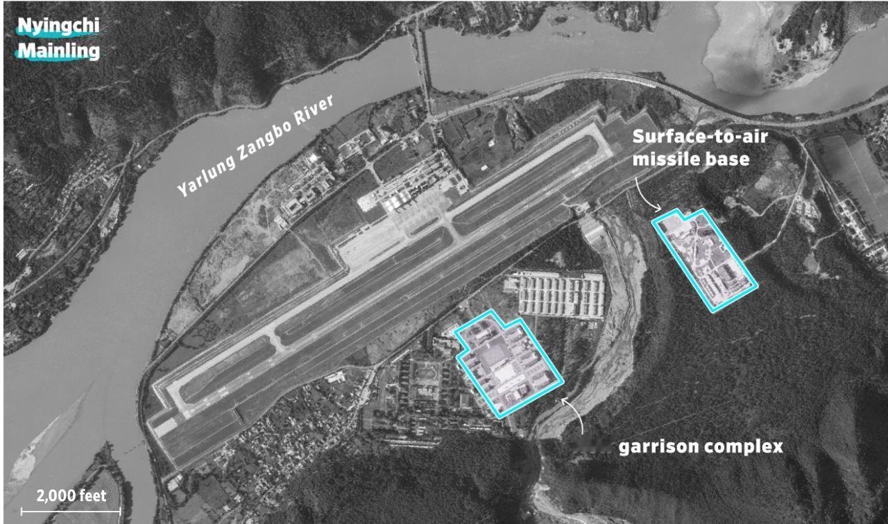当地时间12月5日，《华尔街日报》发了多张卫星图，说中方在青藏高原那边新建或者升