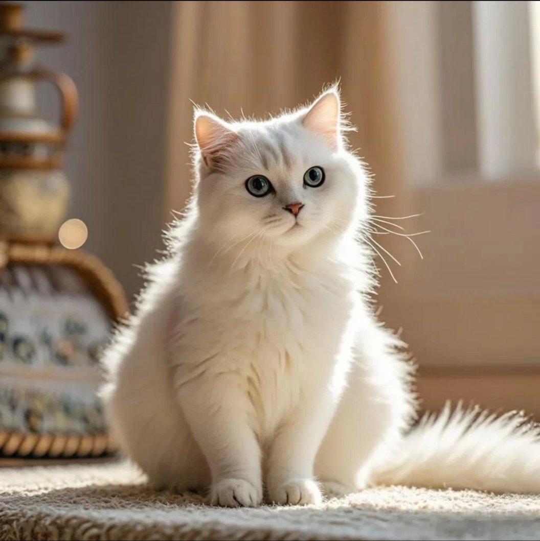 有猫来你家，或出门被猫跟上不肯离去，代表你财运好。 