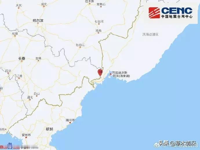 在东北吉林省延边市珲春市，据中国地震台网正式确定，2025年10月25日19:4
