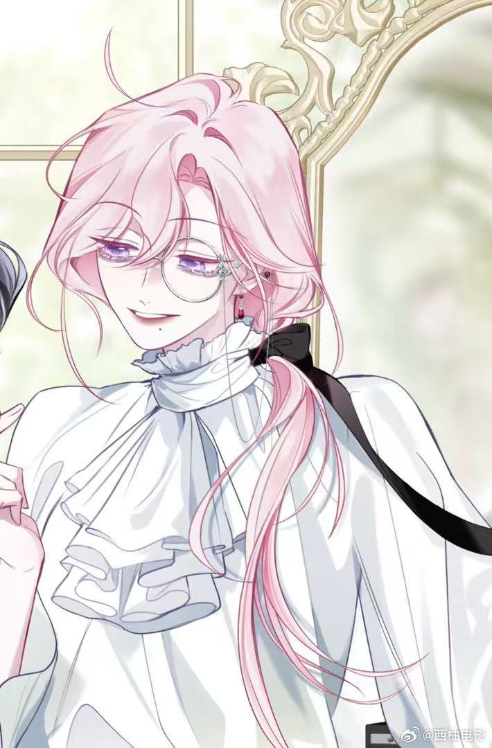 lo圈顶流来cos国漫了 谁懂啊！单衔春粉毛骑士装一出场，递花瞬间直接戳我心巴，