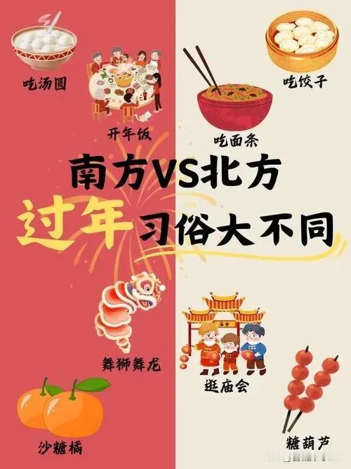 你发现没有？同样是在中国，南北过年完全是两个世界。一边是锣鼓喧天几百人祭祖。一边
