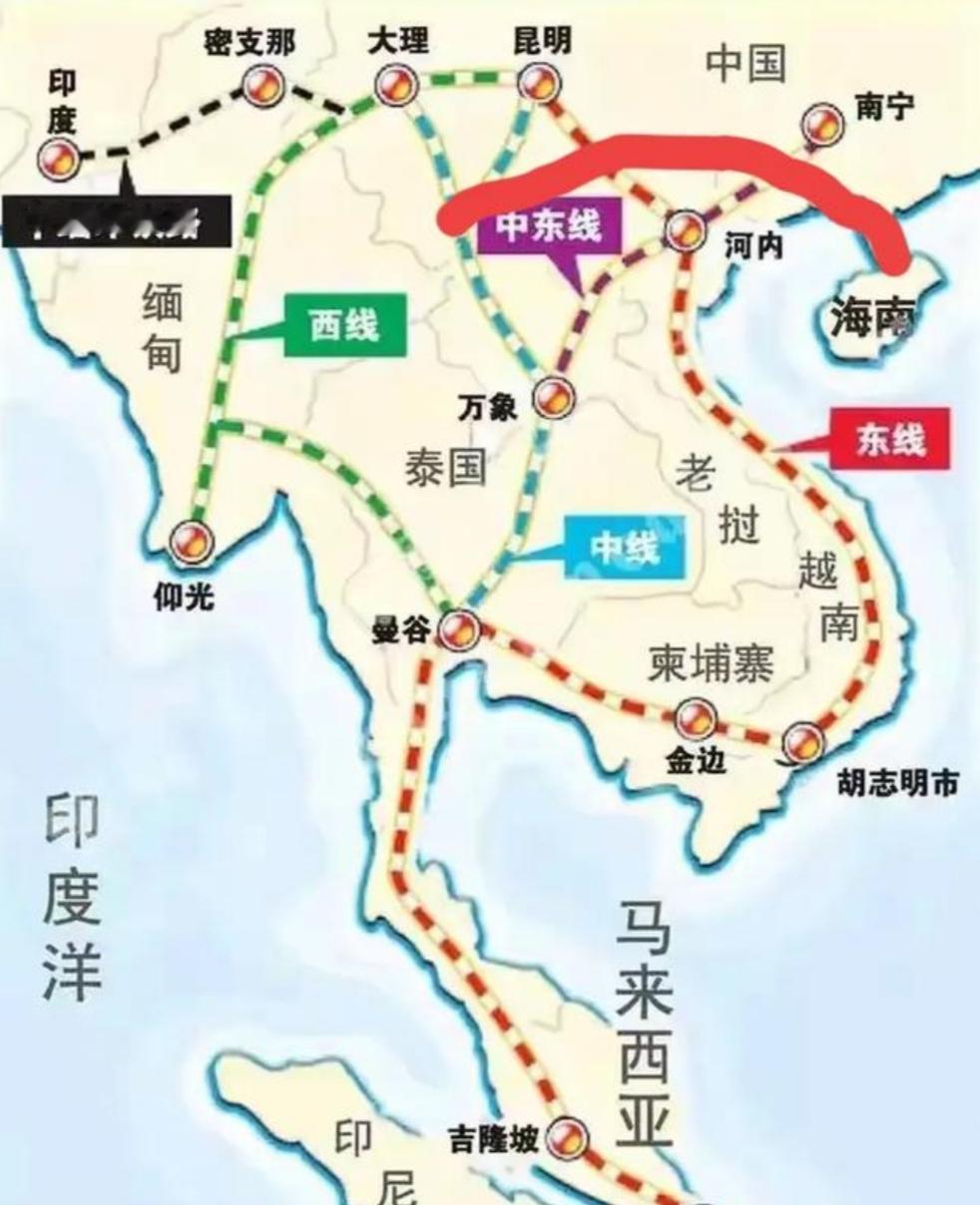在越南基础设施建设的讨论中，南北高铁与南万铁路确实体现了不同的战略重点和复杂性。