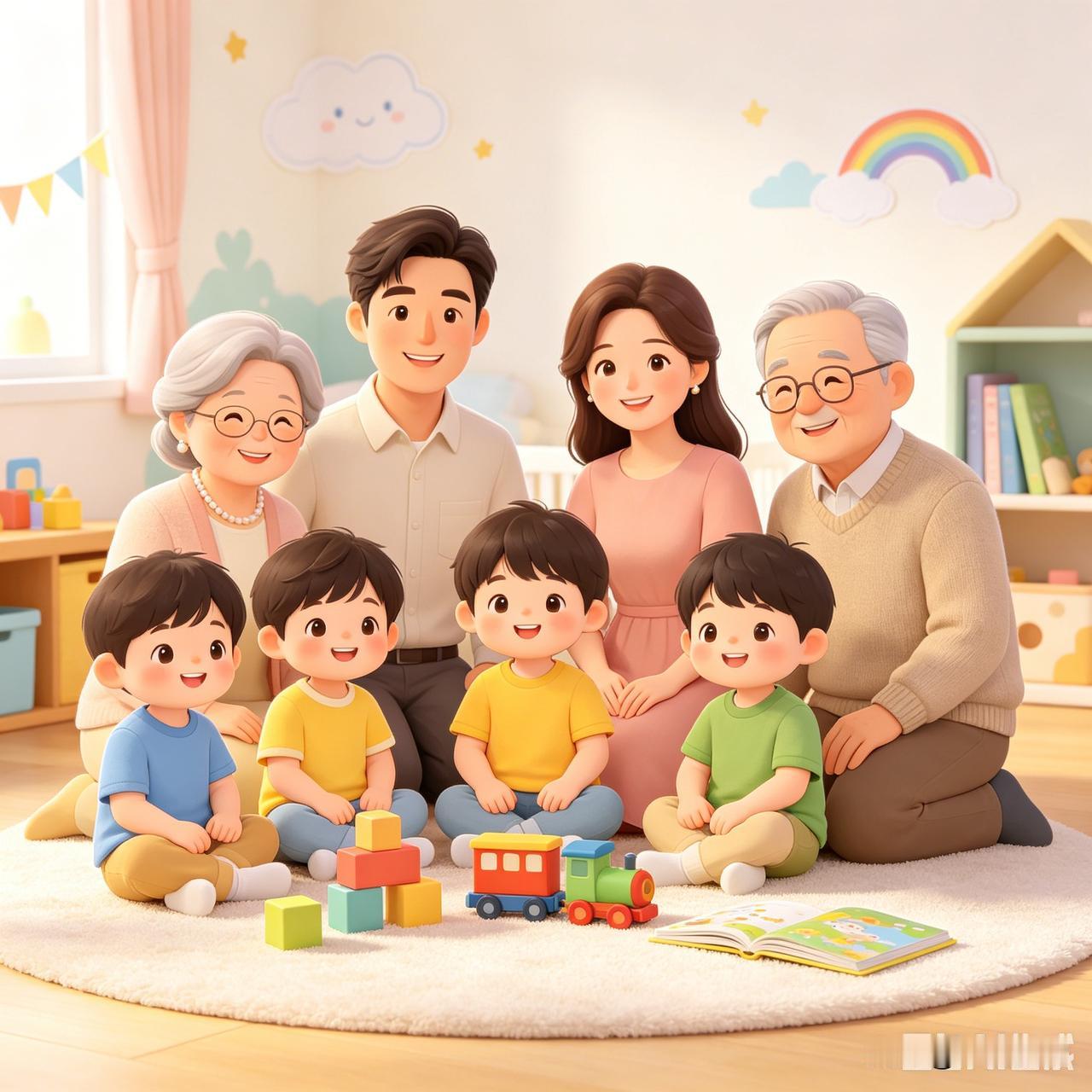 同事婚都不结，还蛊惑我生三胎！
我给他讲养羊的故事。
牧民养羊也得看草够不够吃，