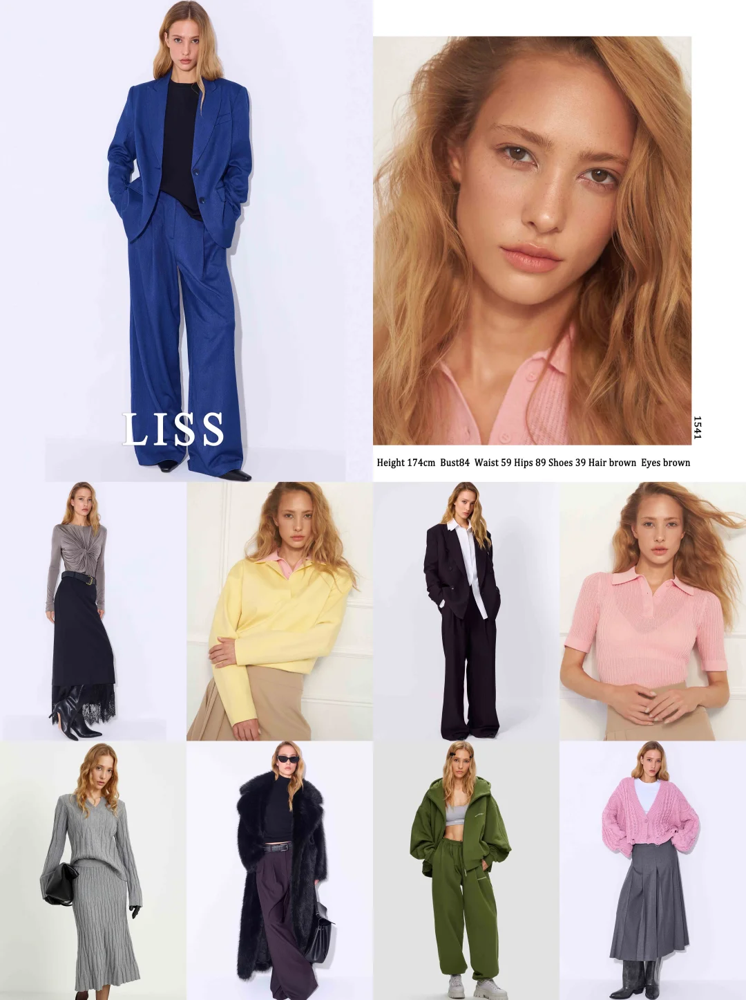 金发模特 liss 5月初到