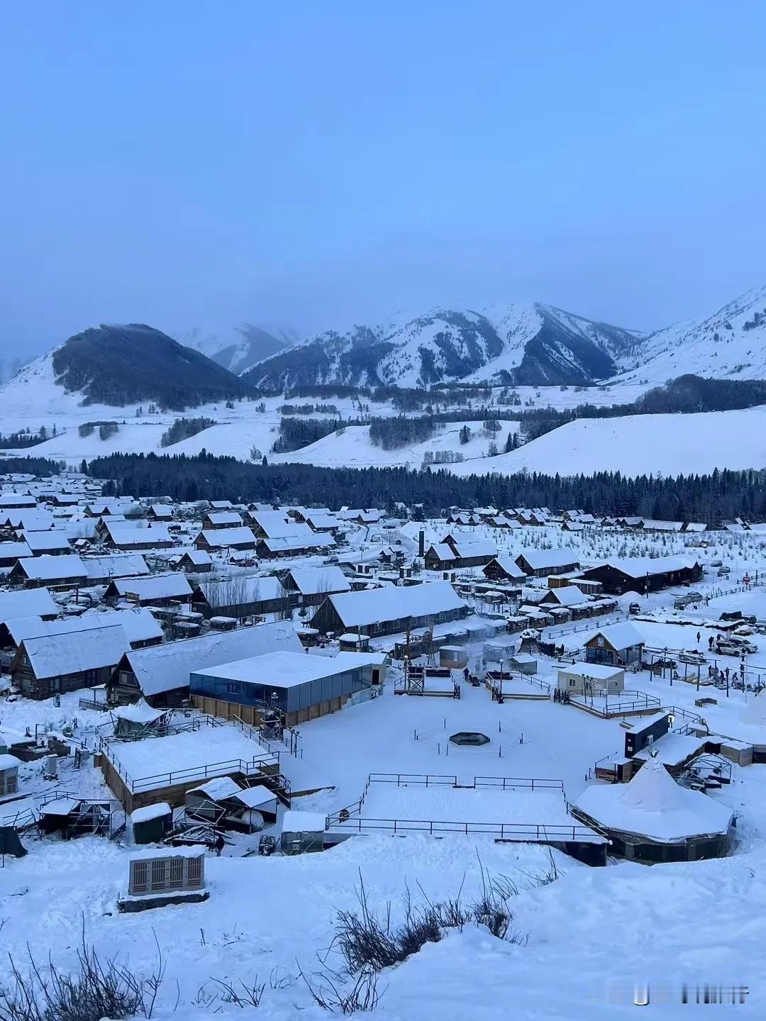 我的阿勒泰6日
🦌✨✨
禾木-冬天的梦幻仙境 ❄️·12月21日新疆旅游·丝路