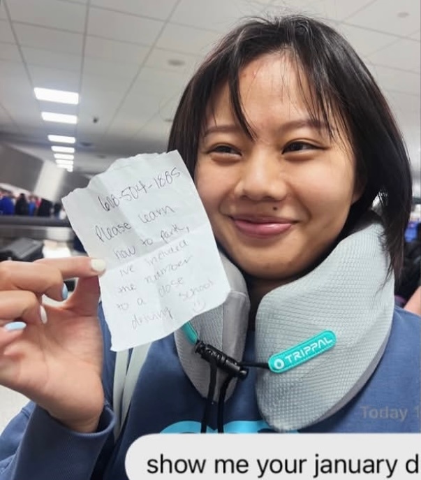 老龚的美国奇遇之 因为停车技术太烂收到了阴阳小纸条：麻烦学学怎么停车吧 帮你找了