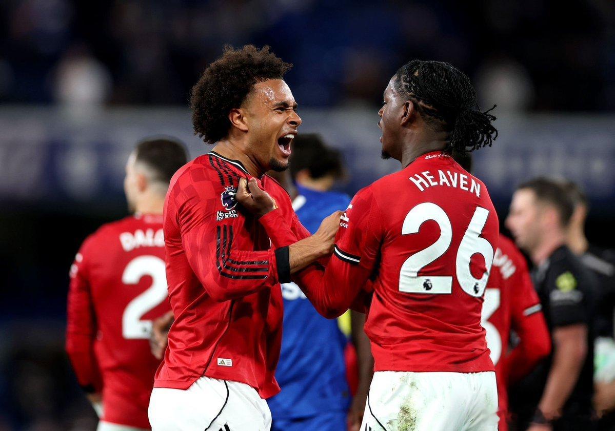 切尔西0比1曼联Joshua Zirkzee & Ayden Heaven 