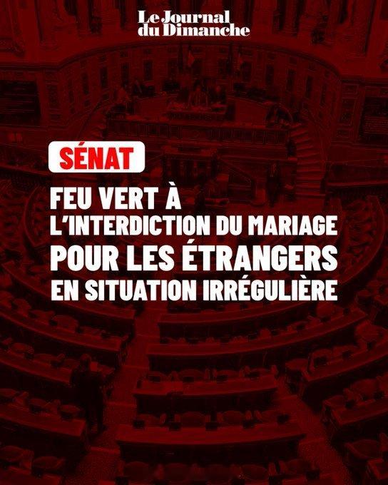 海外新鲜事  今天法国参议院通过了一项由中间派提出的法律提案，旨在禁止身份不合法