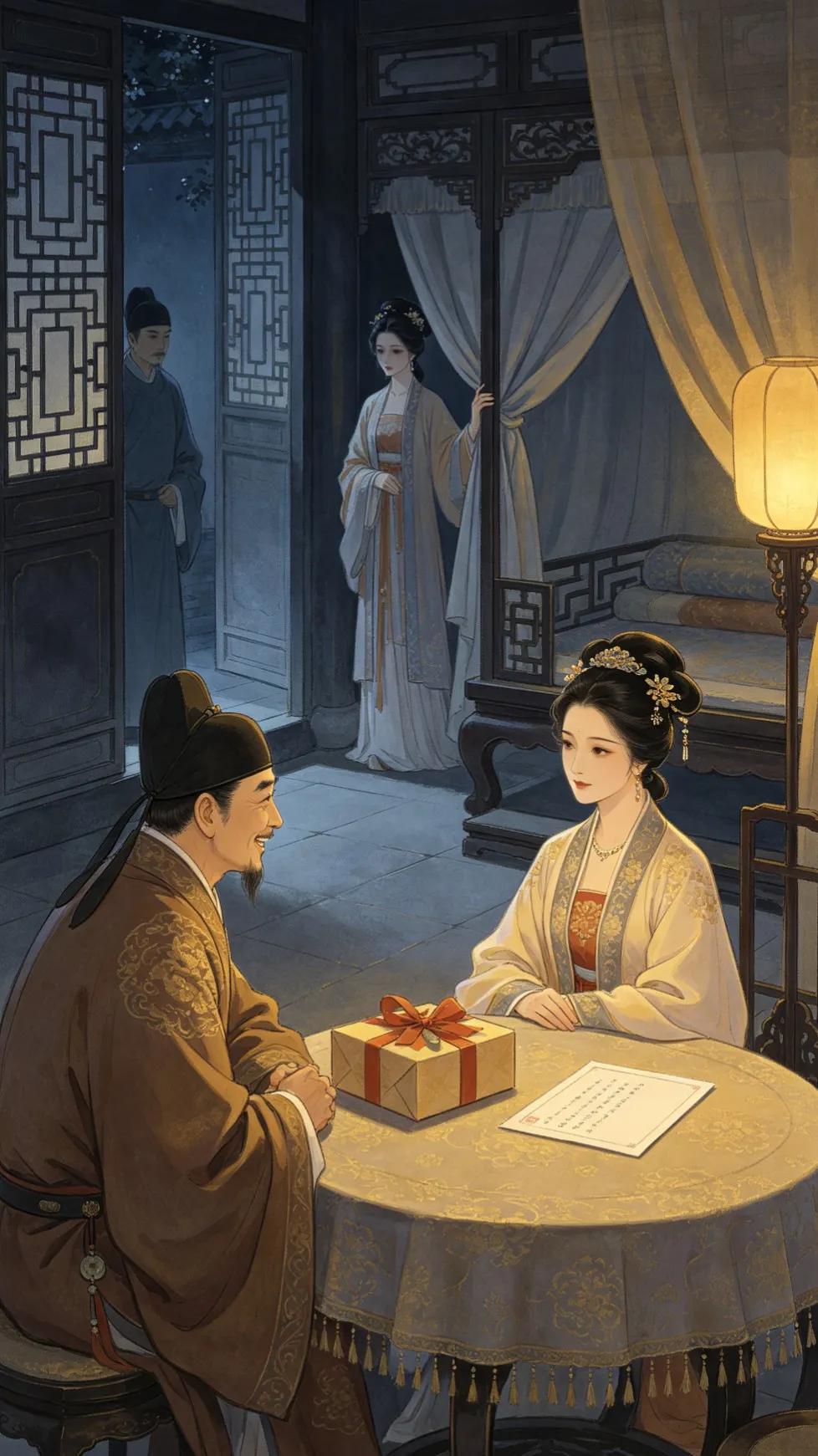花子虚听老婆李瓶儿的话送礼西门庆，可能西门庆没能意识到他老婆吴月娘这句话的潜台词