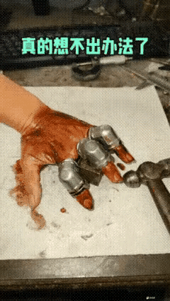 这就是手欠的代价，认栽吧，只能截肢了～😭