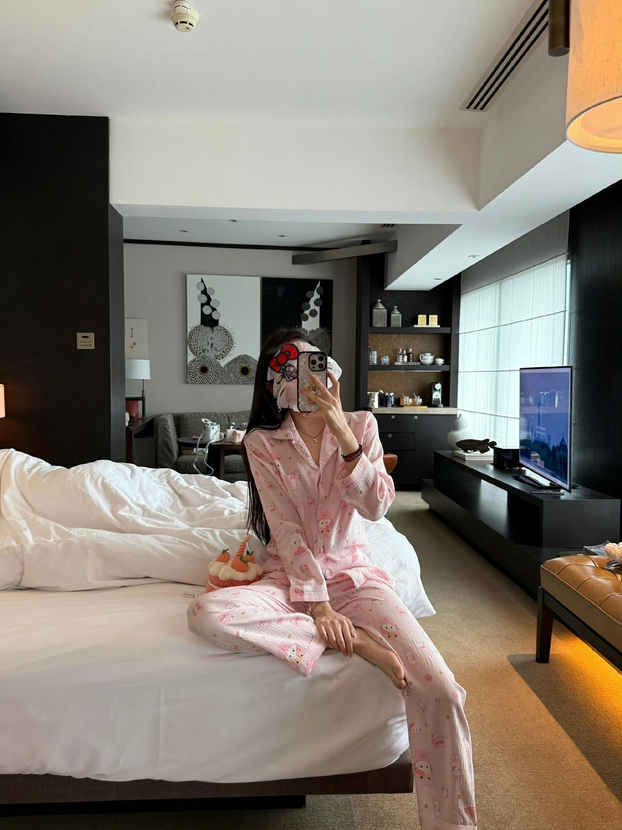 不打雷下雨好烦呀，都没有理由往你怀里钻呢 