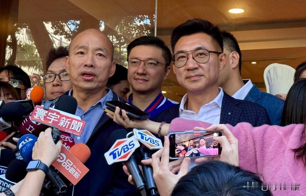 同进同出！ 韩国瑜若非龙头 江启臣：退出副职选举！江启臣重申，国民党身为民意机构