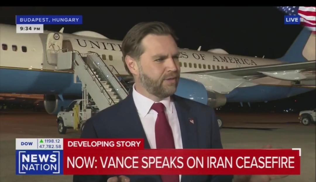 美国副总统JD万斯今天（北京时间4月9日）接受采访时否认停火包括黎巴嫩。万斯表示