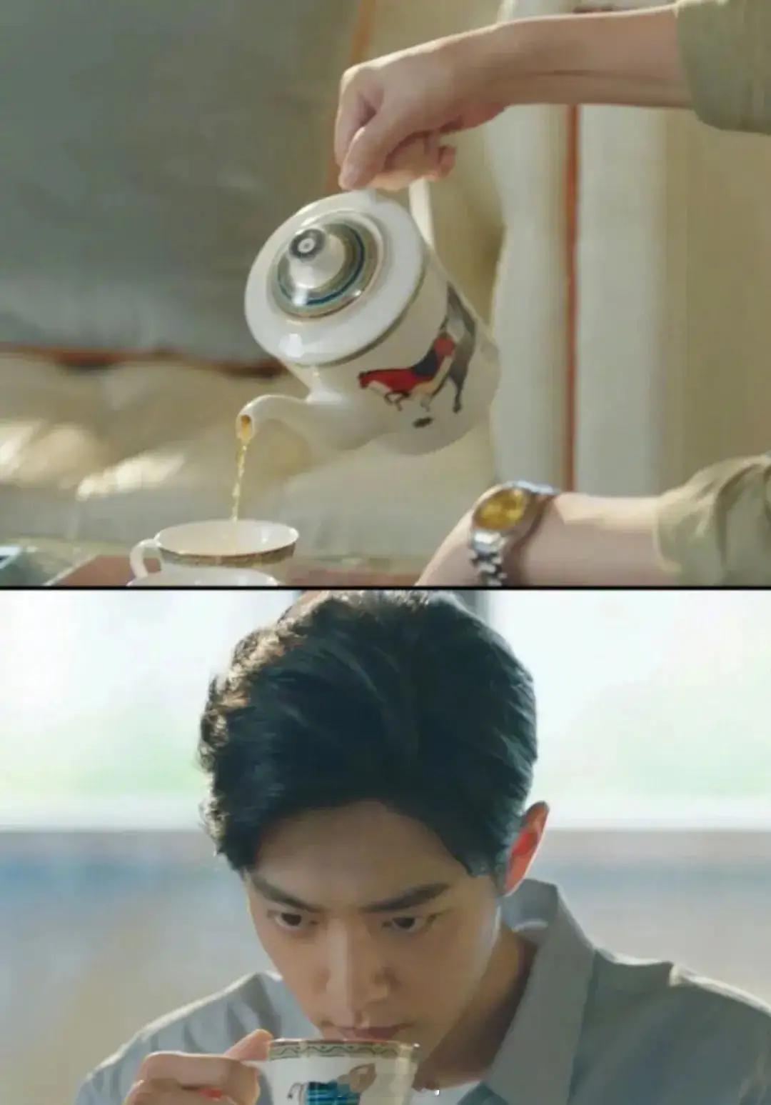 原来顾魏不仅是医二代 还是富二代啊不细看不知道，一细看吓一跳，原来顾魏和父亲喝茶