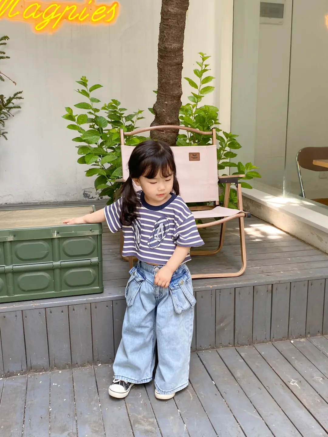 小朋友的夏天！今天是甜酷girl👧🏻