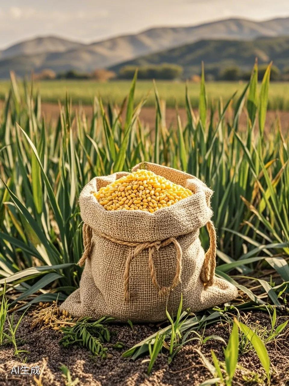 我并不赞同这一观点。首先，粮食作为一种商品，可用于货币交换，人们再用货币去购买所