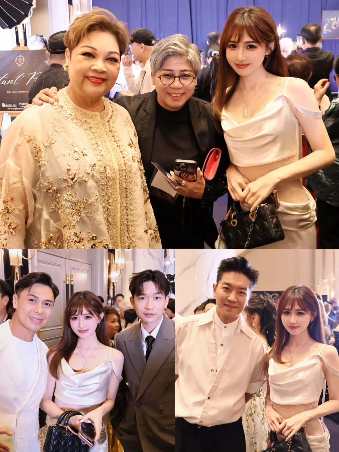 明&明👰🇲🇾艺人合影篇！！