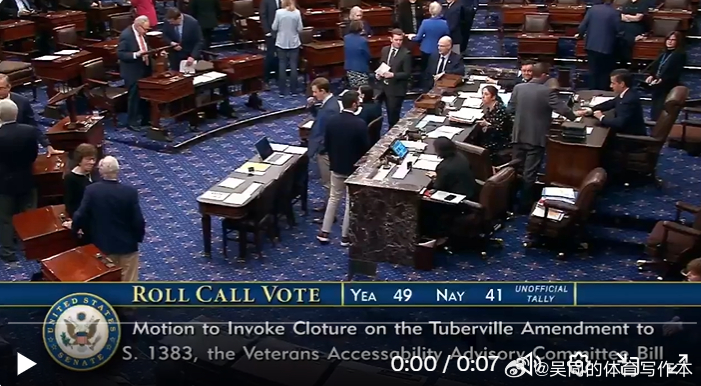 【黄金时代】参议院民主党人刚刚阻止了禁止男子参加女子运动的立法，49-41该修正