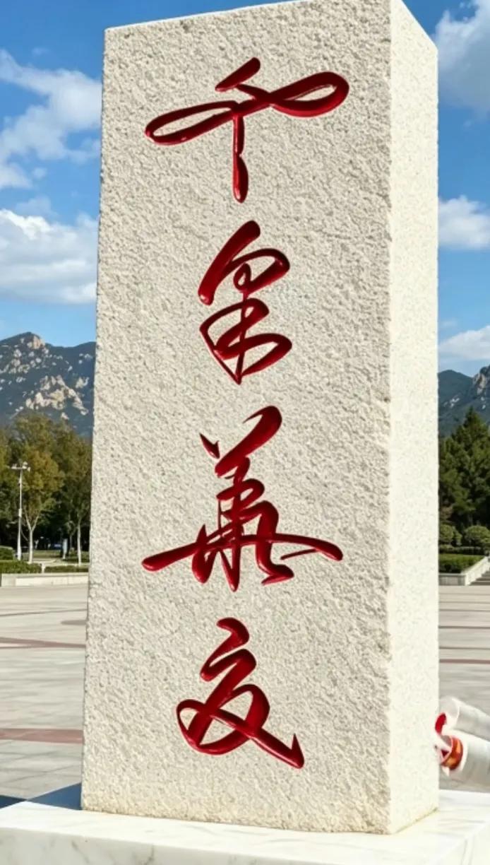 我敢说， 90%的人认不出这石碑上的字，能认出来的人，绝对是高手。