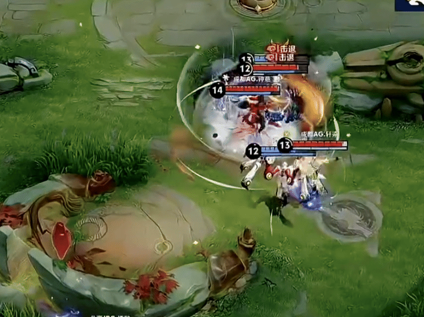 无畏的鲁班大师老夫子被击杀，无畏鲁班大师红区拉对面三个，成功反打。 