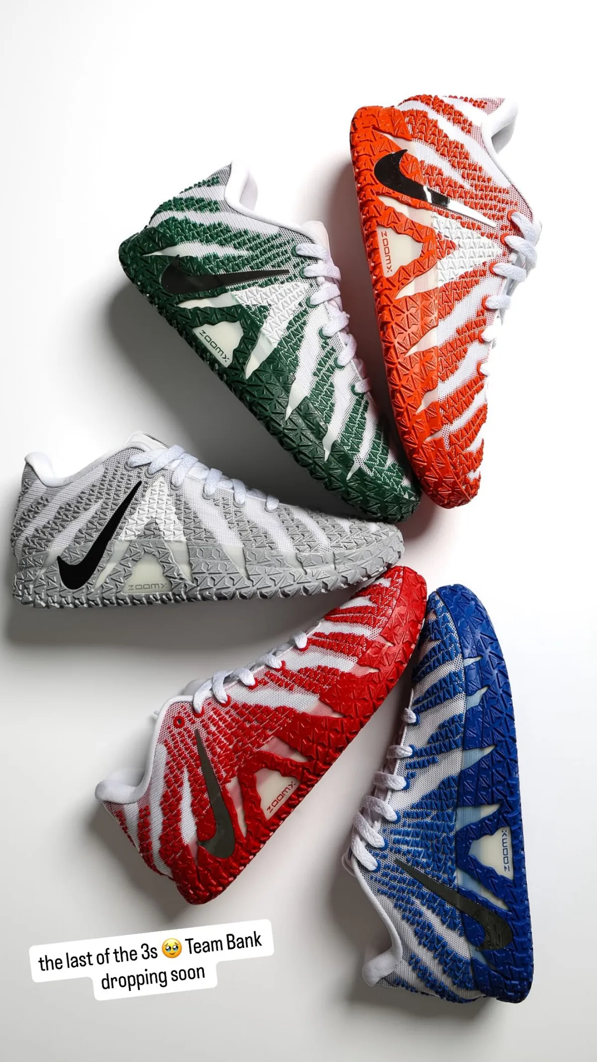 Nike Ja 3 Team Bank 团队配色  秋季发售 
