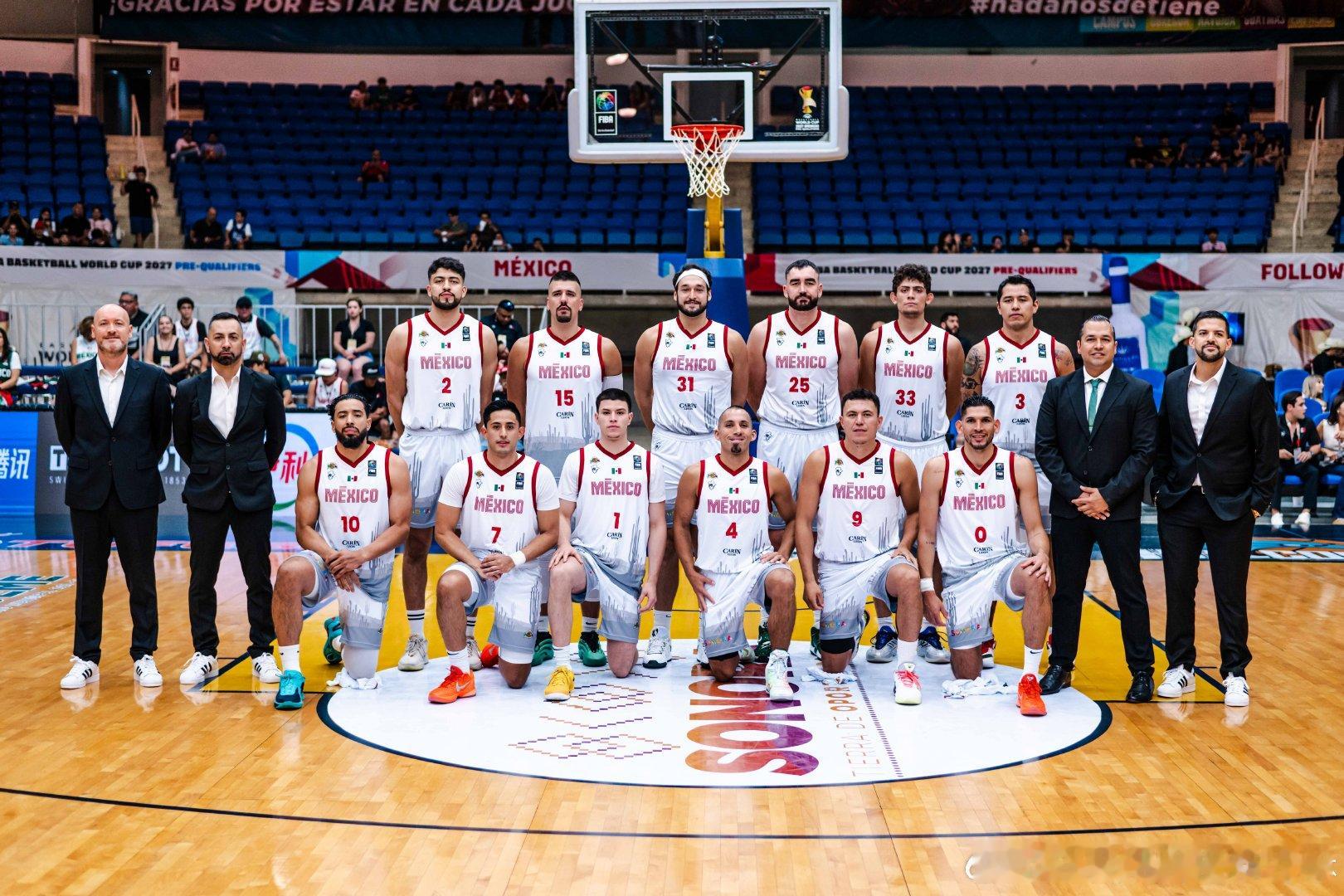 2027 FIBA世界杯 预选赛美洲区资格赛结束✨ 🇲🇽墨西哥队、🇨🇱智