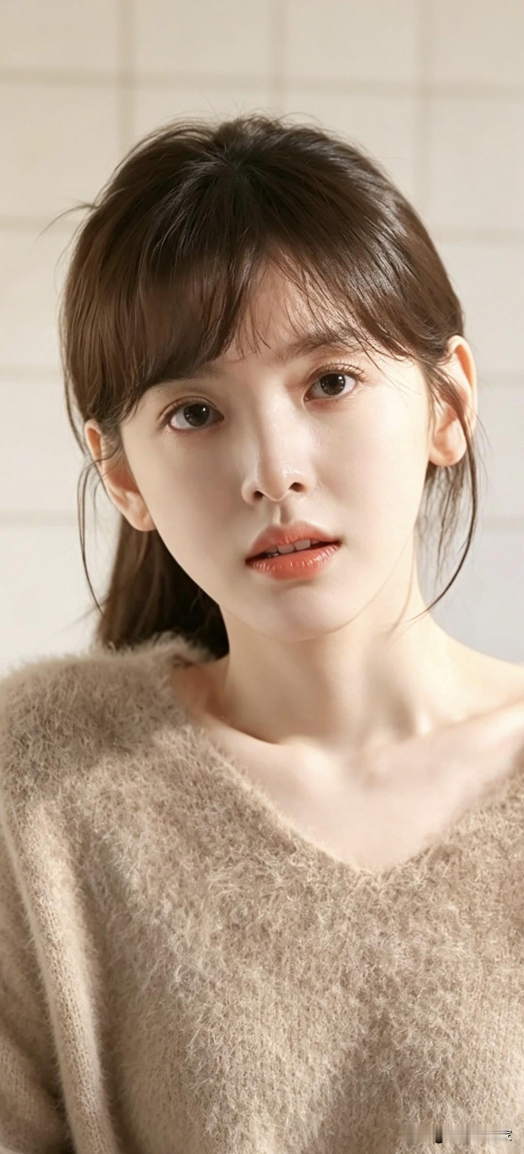章若楠

照片里的女生是中国女演员章若楠，她因在影视剧《难哄》中饰演温以凡一角而