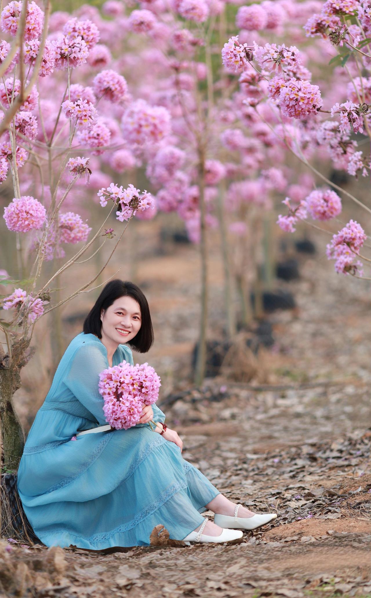相约高岩村的风玲花树，暖冬随拍拍照姿势 女生 摄影约拍