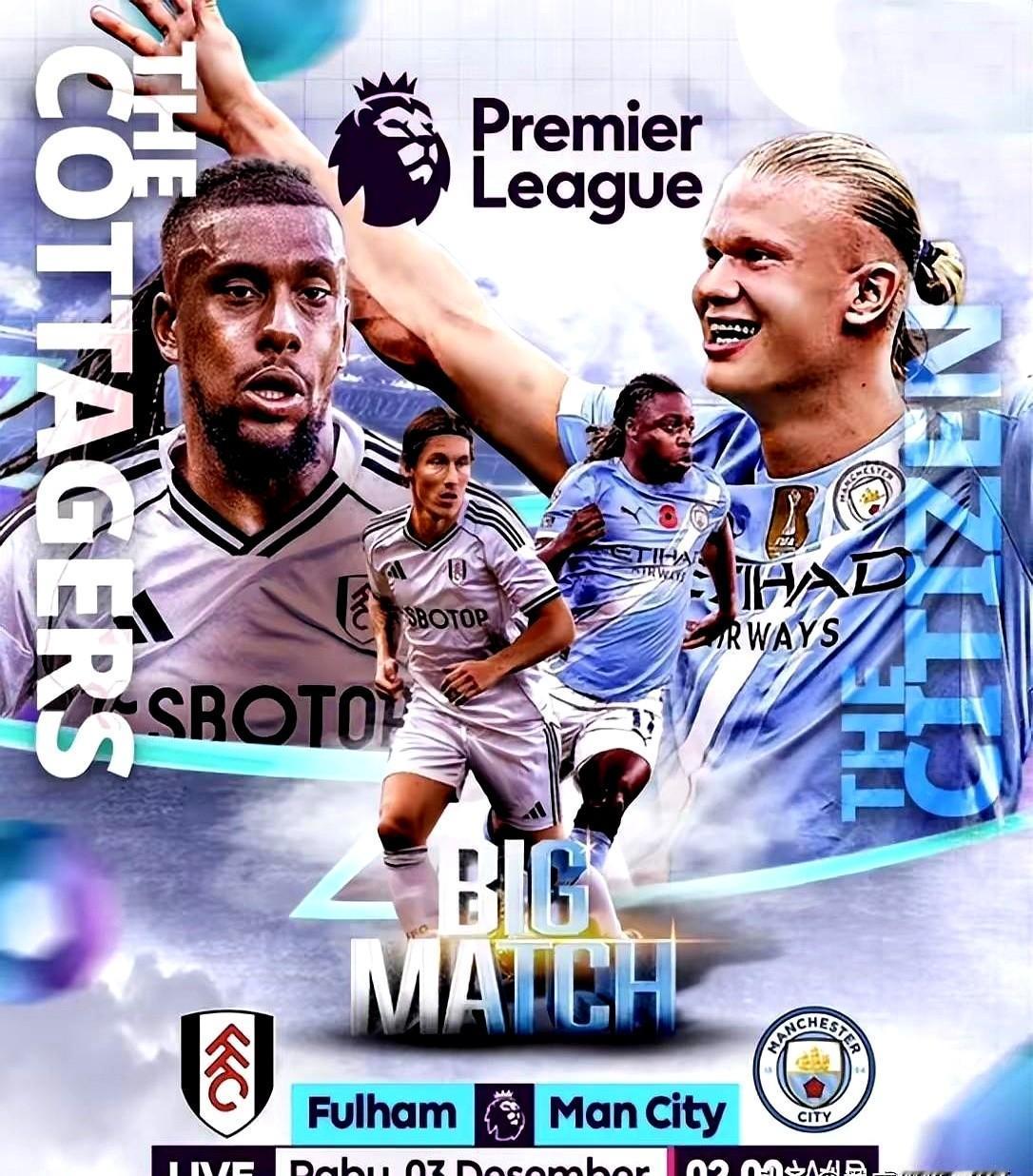 富勒姆对曼城18连败，这次真要翻盘了？

最近4场赢了3场，富勒姆直接脱离降级区