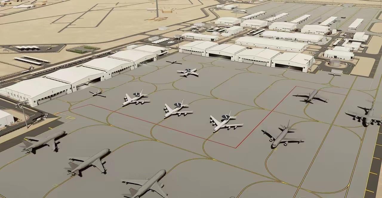 革命卫队复仇了！伊朗无人机今天清晨，对位于阿联酋境内的阿布扎比“达夫拉空军基地”