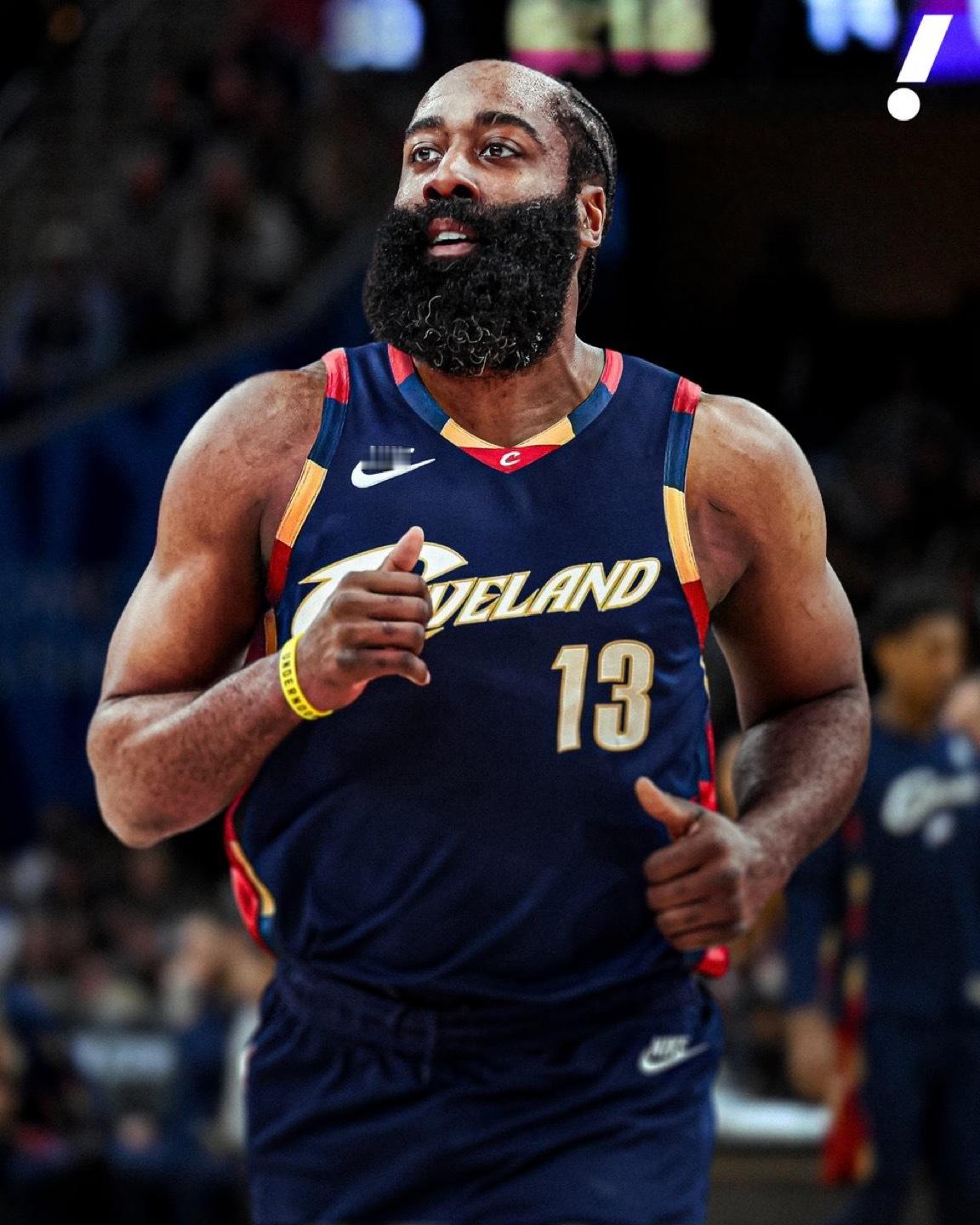 詹姆斯·哈登加盟骑士队，加入东部头号种子争夺战🍿哈登加盟骑士哈登6年5队哈登能