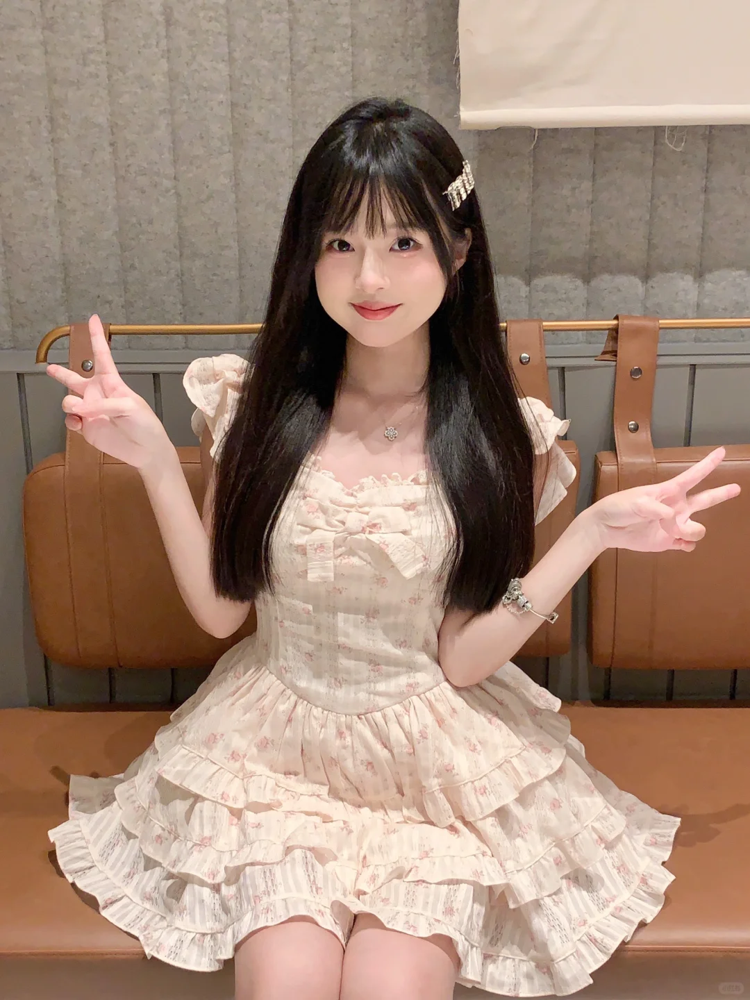 ⁺. 🍥 ⁺拒绝不了碎花蛋糕裙.ᐟ.ᐟ