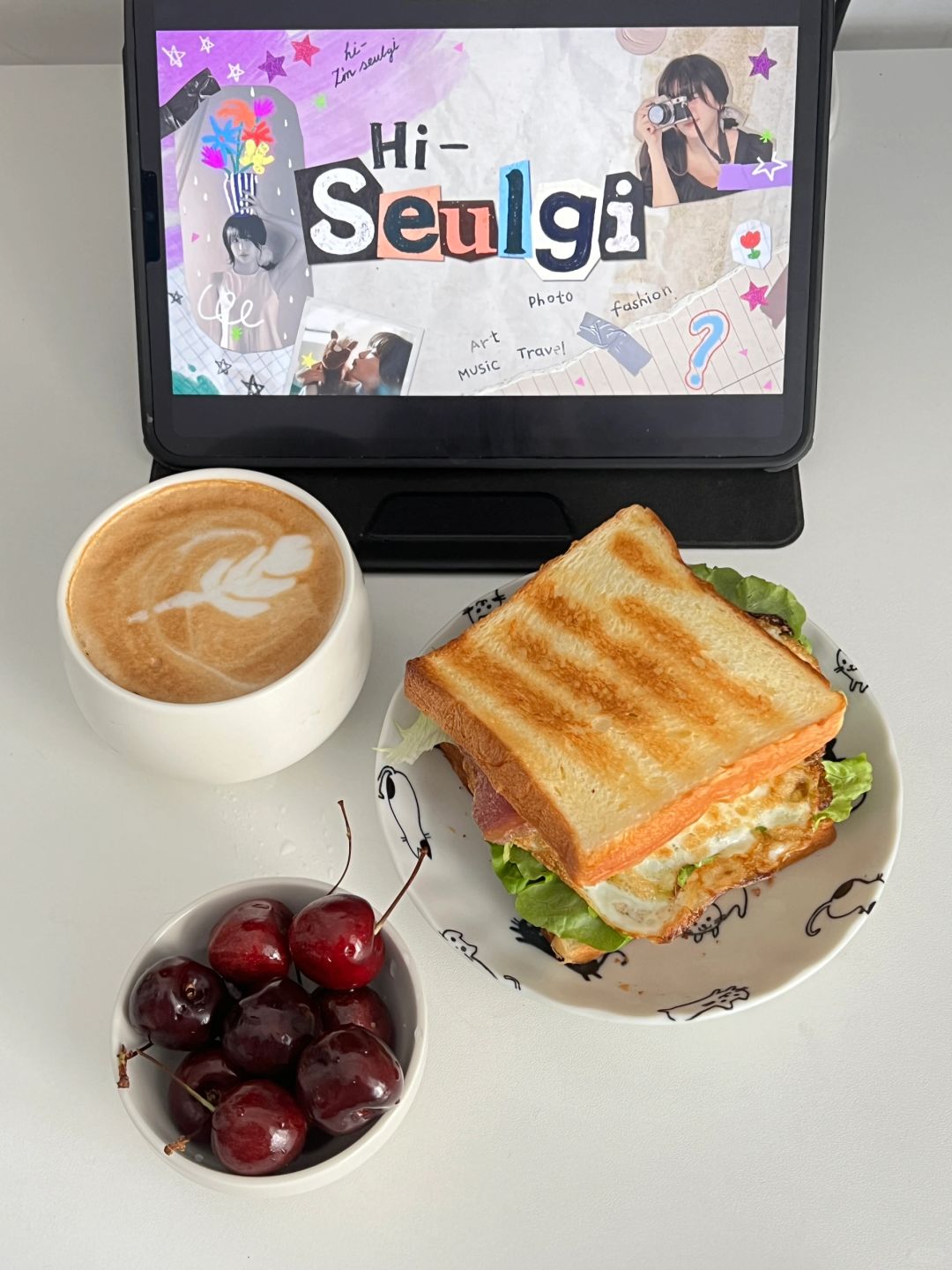 开工早餐！做一个饱饱三明治吧🥪☕️
