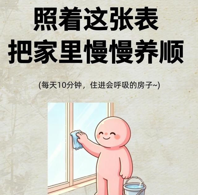 家里乱不是因为你懒，是方法错了。别再搞什么大扫除了，累死累活还没效果。每天就花1