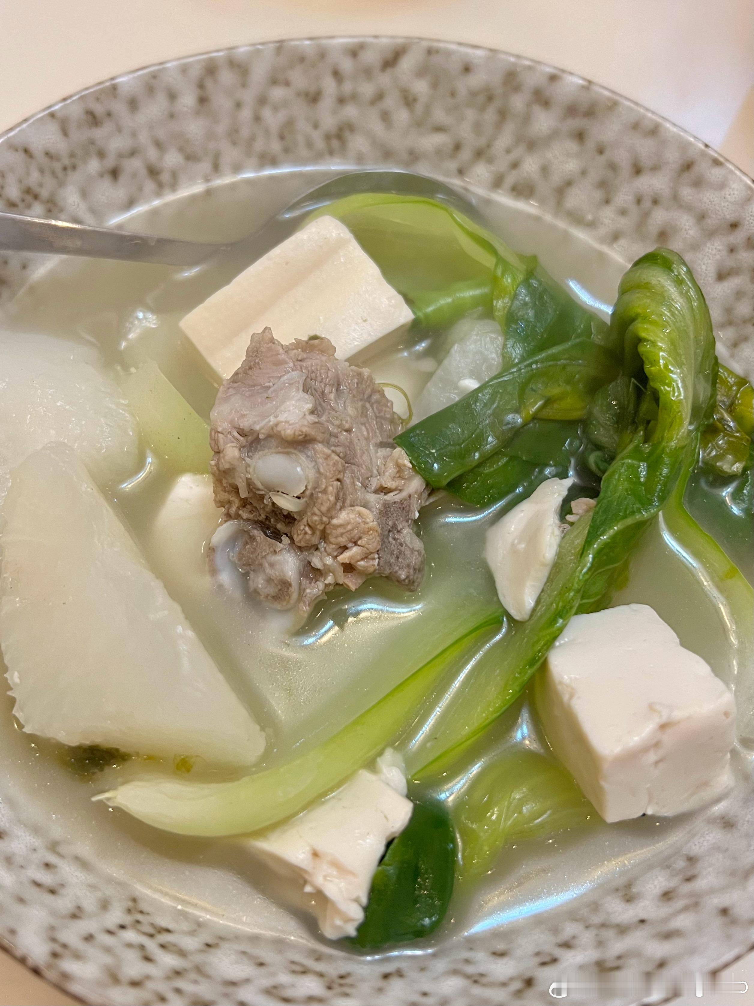 在成都的最后一餐～萝卜排骨豆腐汤[awsl]sonia的健康餐食谱 ​​​