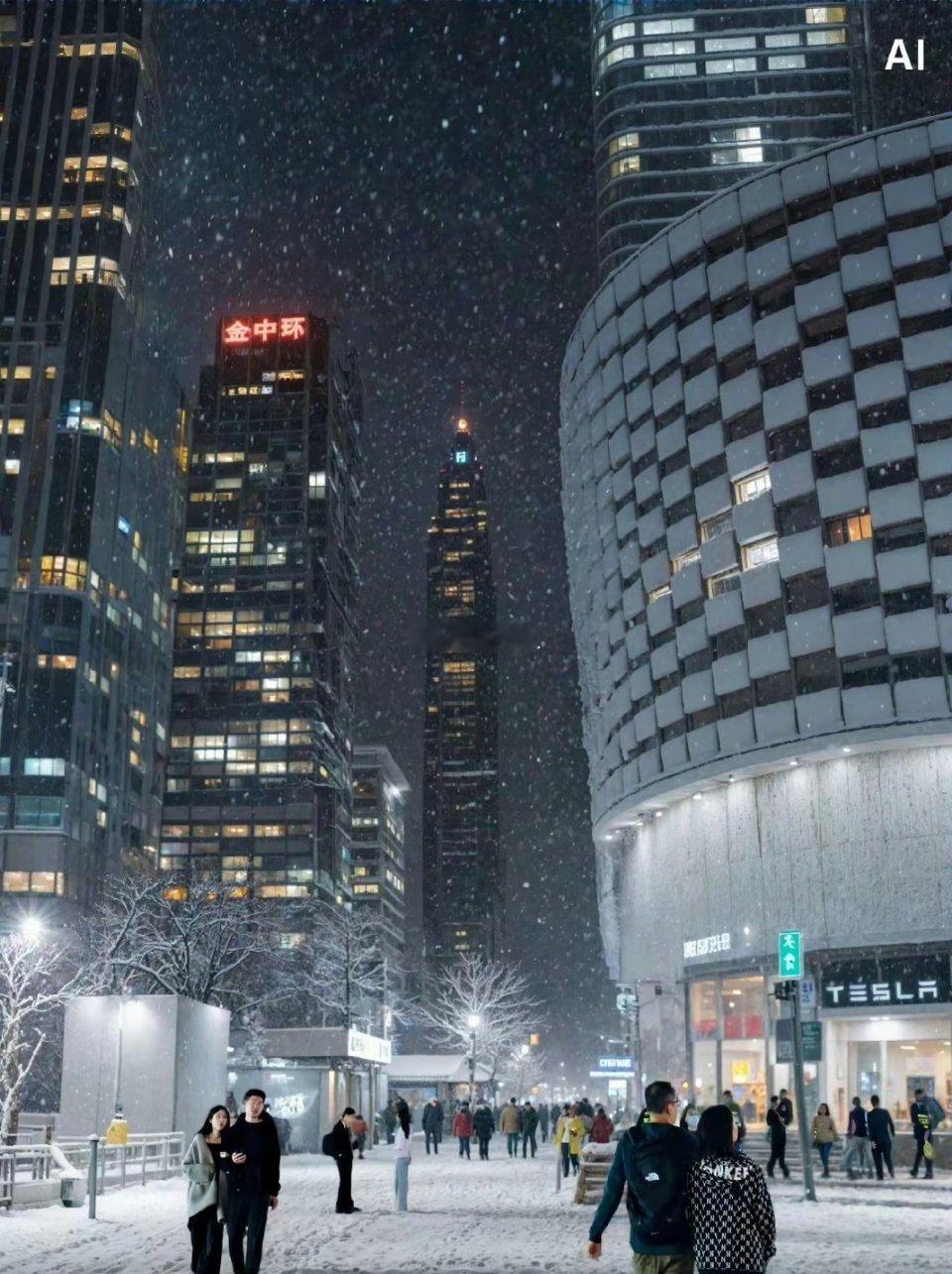 一组图片告诉你，如果深圳下雪，会有多美 