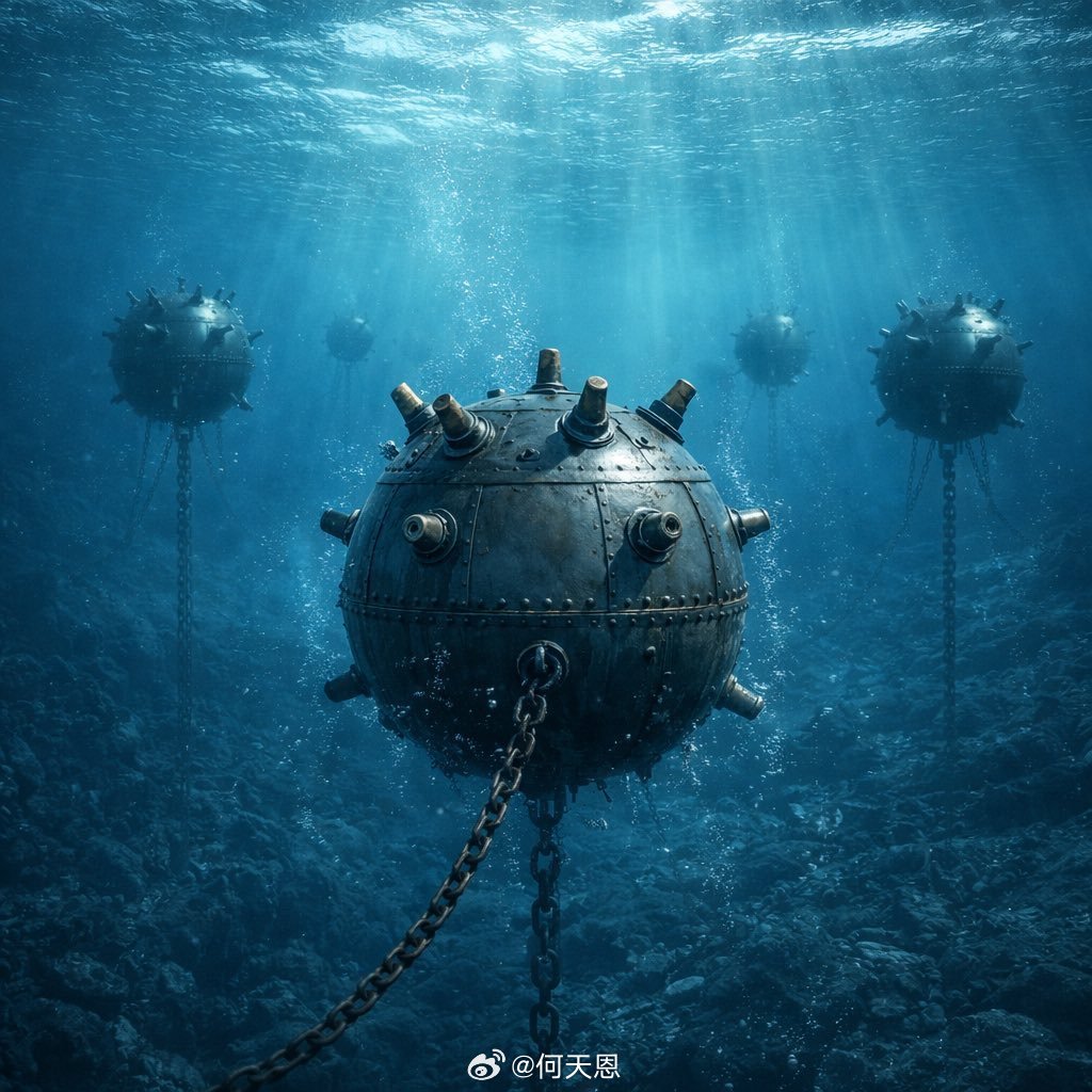 紧急消息：据《华尔街日报》报道：伊朗正在霍尔木兹海峡埋设了水雷，这表明它有能力控