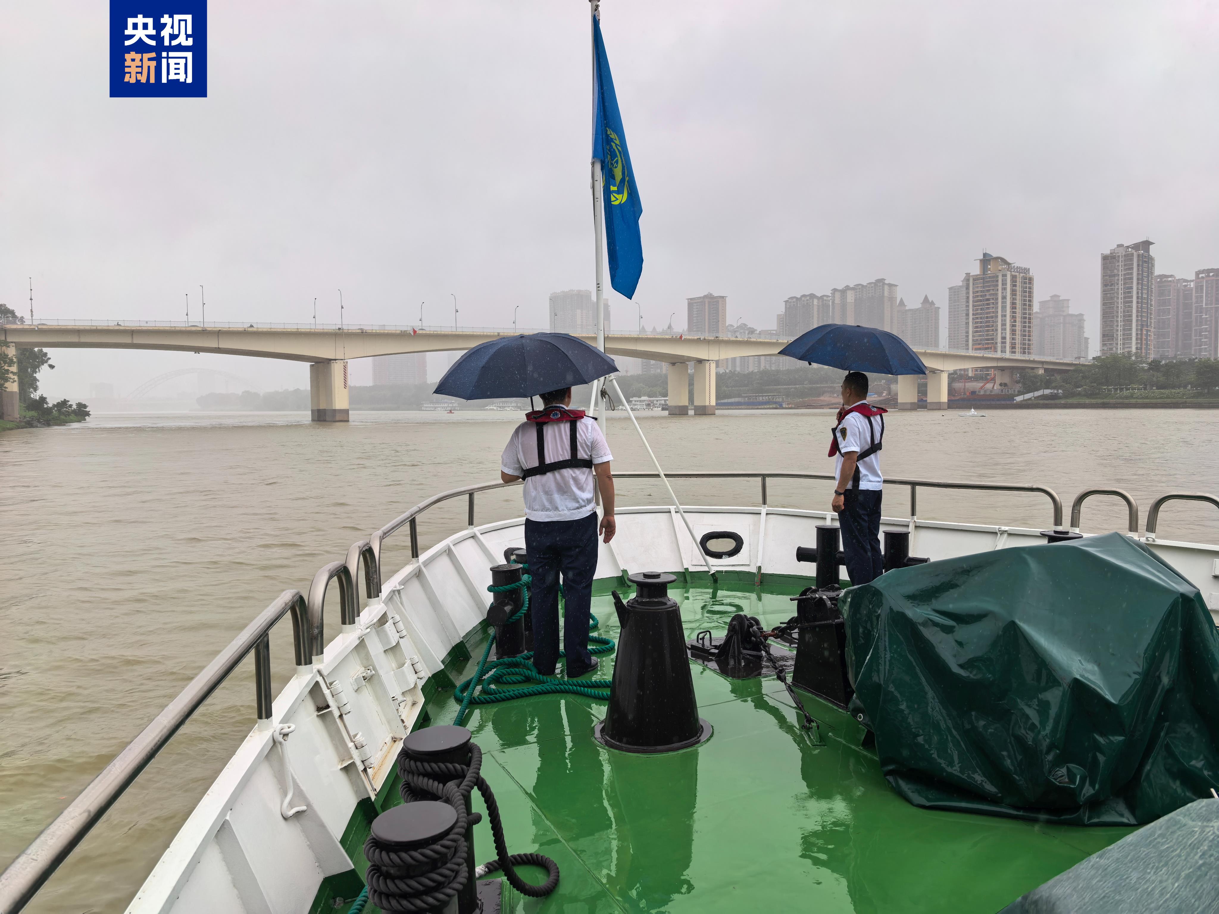 受台风“美莎克”影响 广西多条河流多个站超警