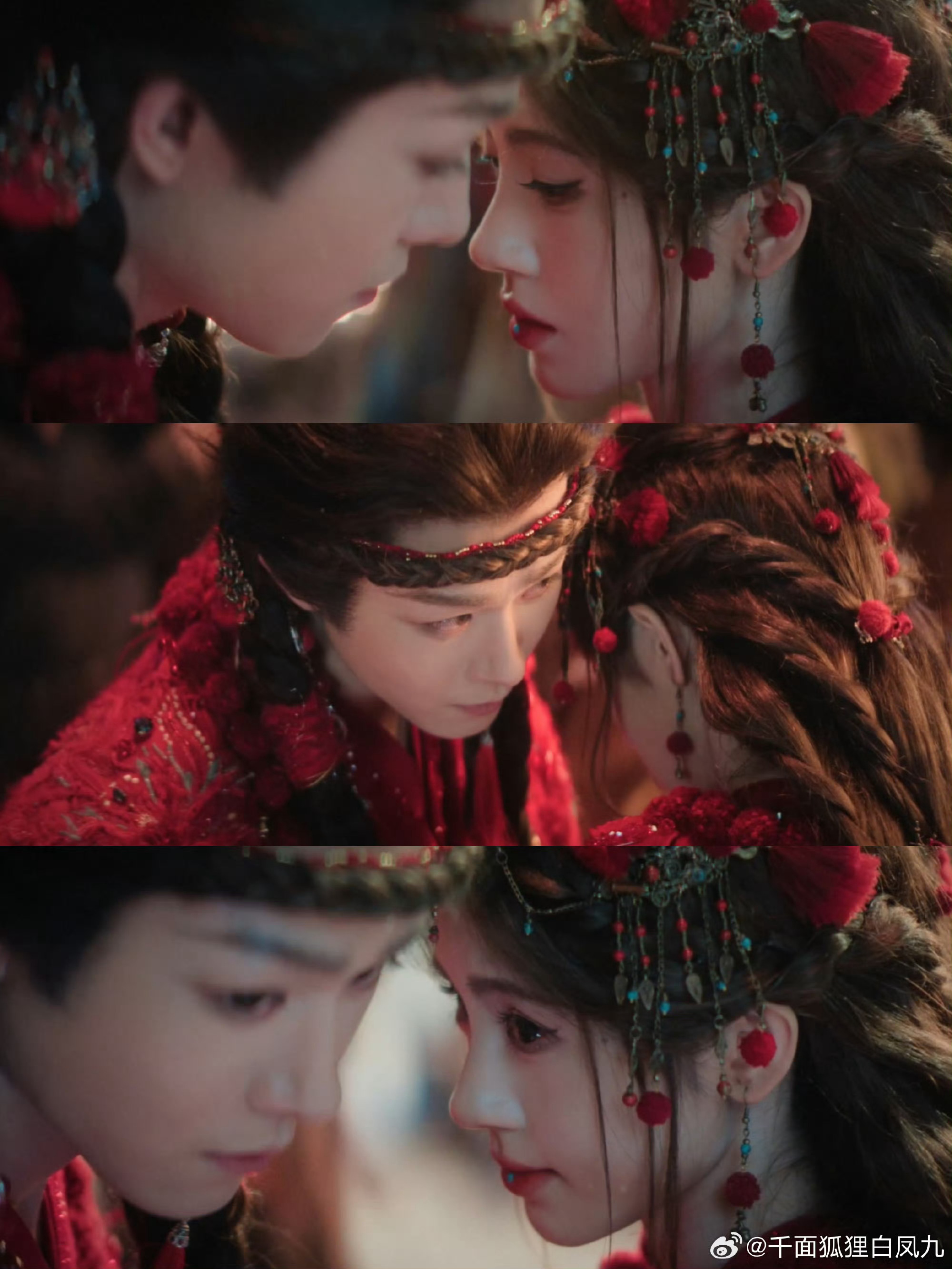 露芜衣寄灵红衣大婚这段世界寄露红衣大婚这段谁说假结婚不算糖？这脸红心跳的小表情，