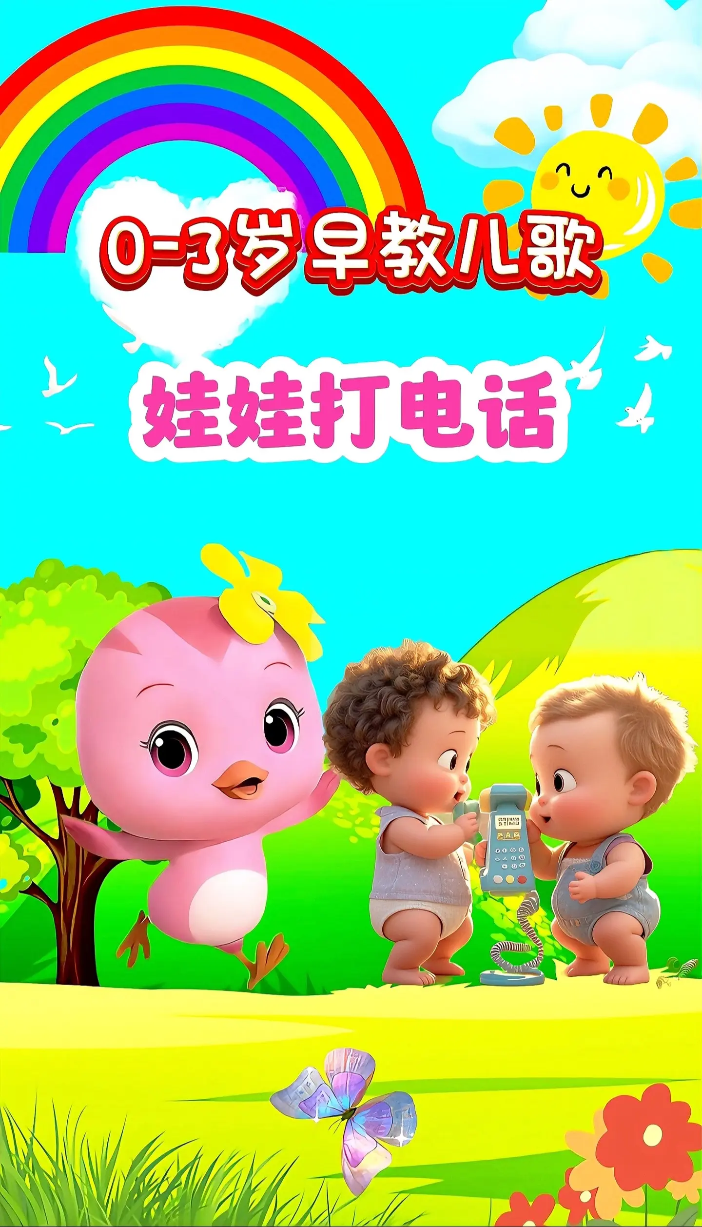 宝宝启蒙早教儿歌动画。