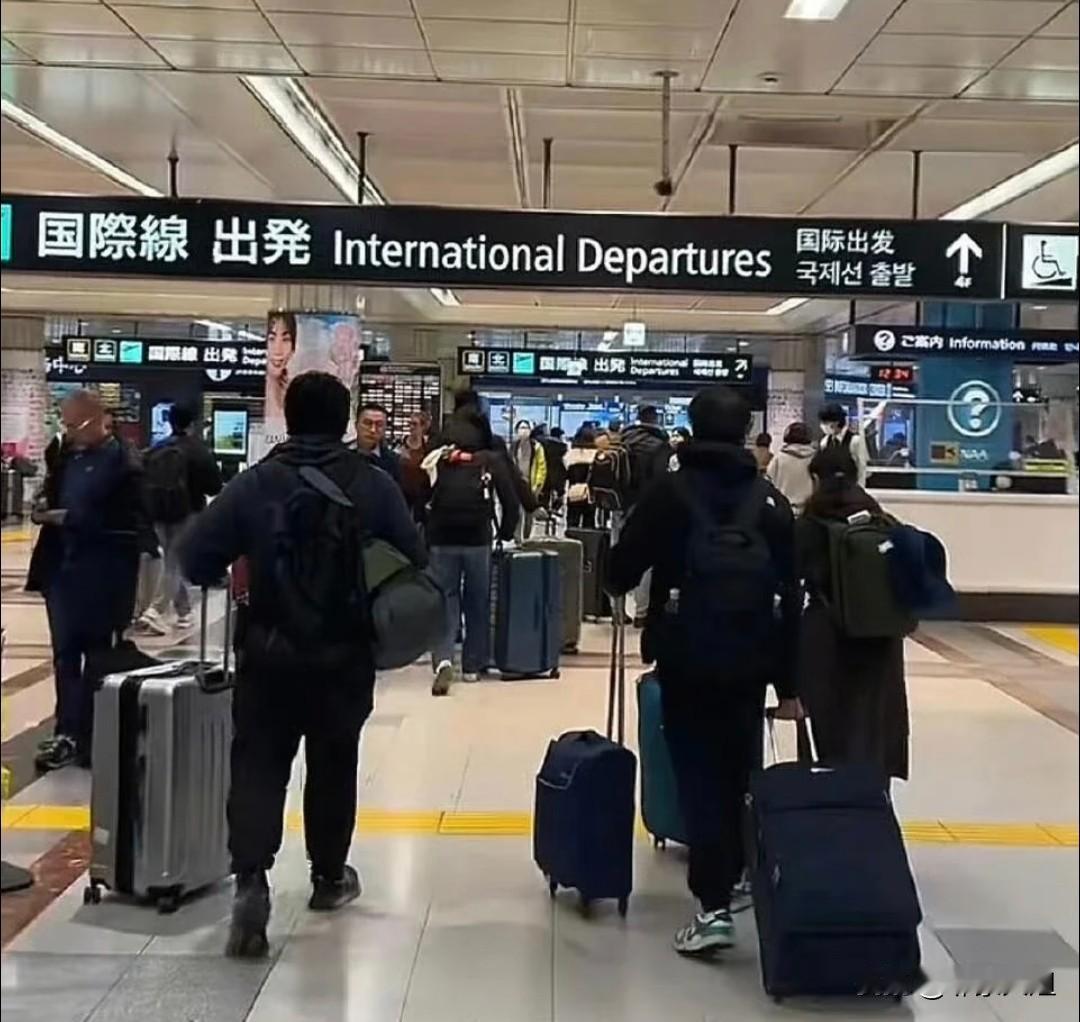 大家信不信，这些去日本或者在日本的。大批量涌入机场想飞回国内，不是他们有多爱国，