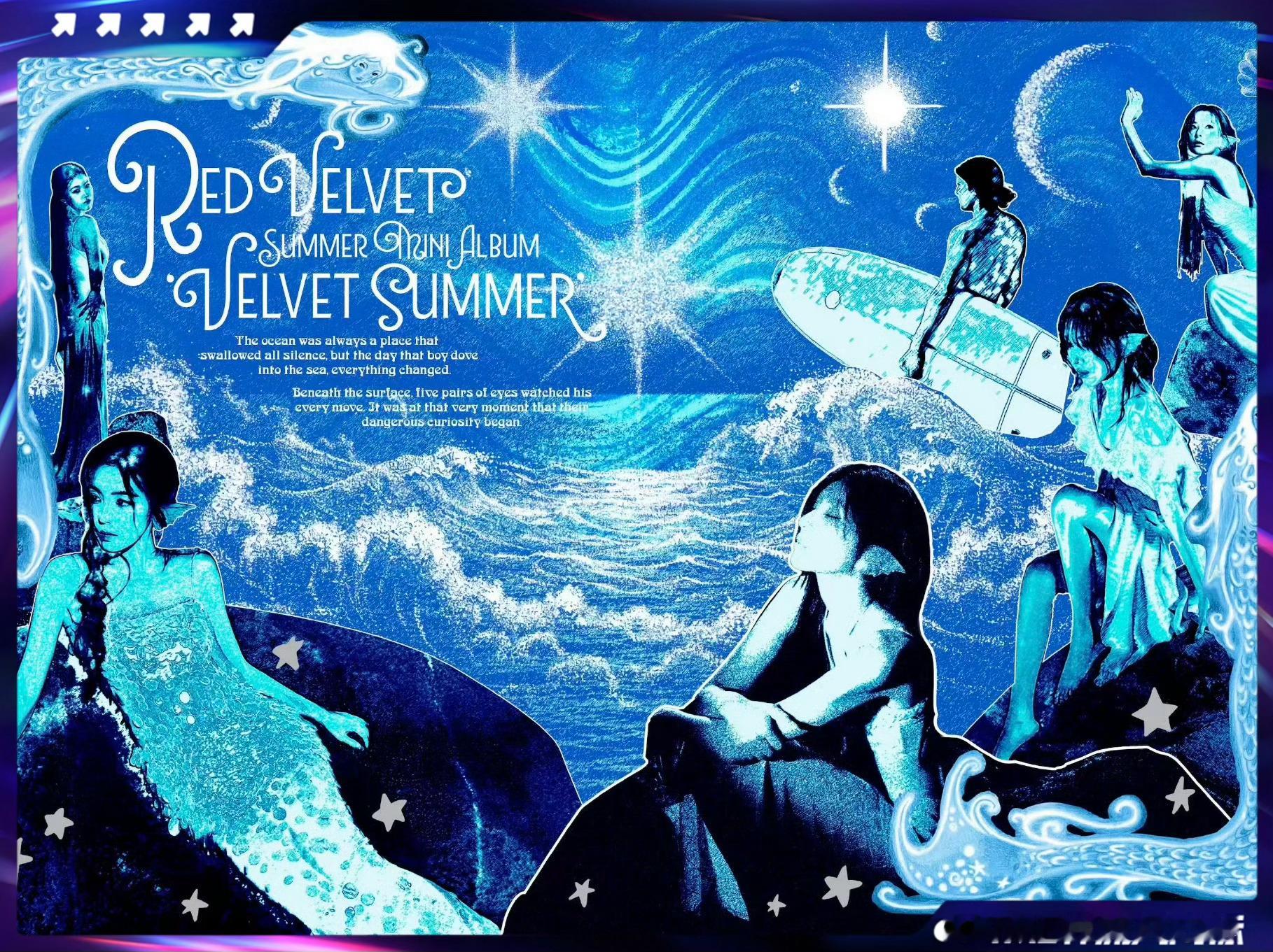 Red Velvet新专曲目公开 Red Velvet夏日迷你专辑《Velvet