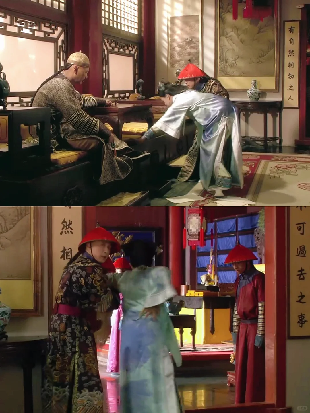 谁懂苏妃回头看大橘这个表情，失望or鄙视？