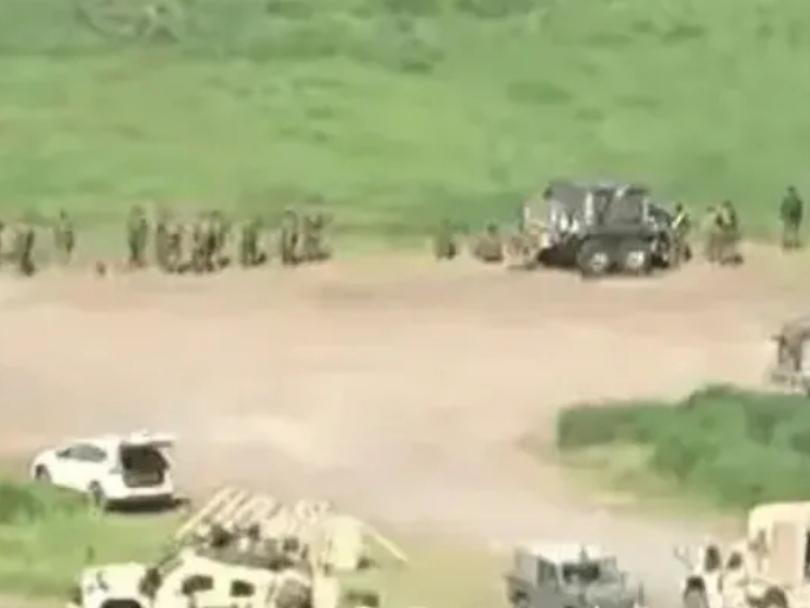 日本自卫队训练场突发爆炸！
 4月21日8时40分许，日本大分县陆上自卫队日出生